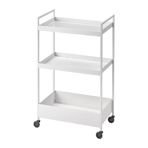 NISSAFORS - 推車, 白色, 50.5x30x83 公分 | IKEA 線上購物 - PE784257_S4