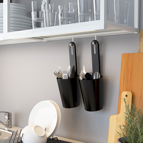 ENHET - corner kitchen, white/grey frame | IKEA Taiwan Online - PE784281_S4