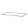 KOMPLEMENT - glass shelf, grey-beige, 100x58 cm | IKEA Taiwan Online - PE834881_S1