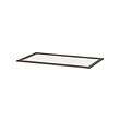 KOMPLEMENT - glass shelf, dark grey, 100x58 cm | IKEA Taiwan Online - PE834886_S2 