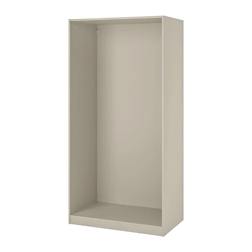 PAX - wardrobe frame, grey-beige, 100x58x201 cm | IKEA Taiwan Online - PE835714_S4