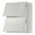 METOD - wall cabinet horizontal w 2 doors, white/Ringhult white | IKEA Taiwan Online - PE367658_S1