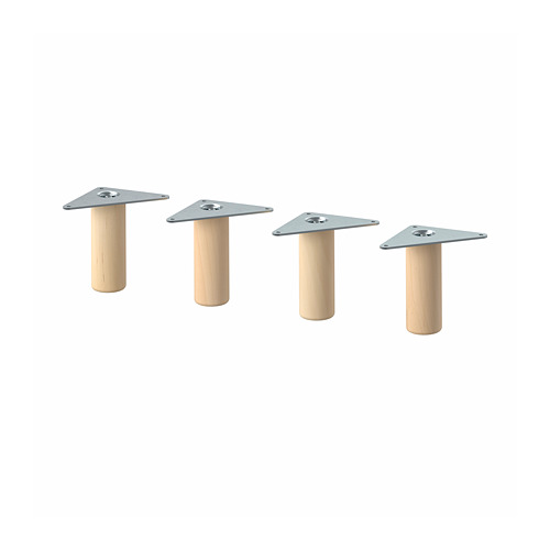 EKET - leg, wood, 10 cm | IKEA Taiwan Online - PE784330_S4