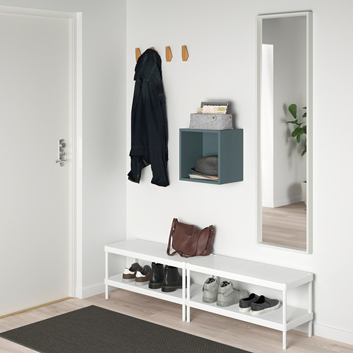 EKET - wall-mounted shelving unit, grey-turquoise | IKEA Taiwan Online - PE784331_S4