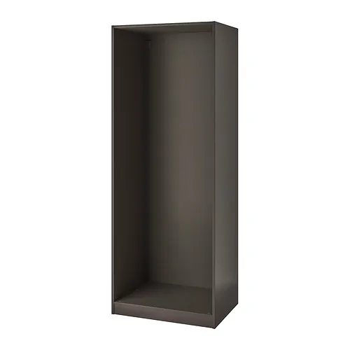 PAX - wardrobe frame, dark grey, 75x58x201 cm | IKEA Taiwan Online - PE835727_S4