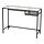 VITTSJÖ - laptop table, black-brown/glass, 100x36 cm | IKEA Taiwan Online - PE974904_S1
