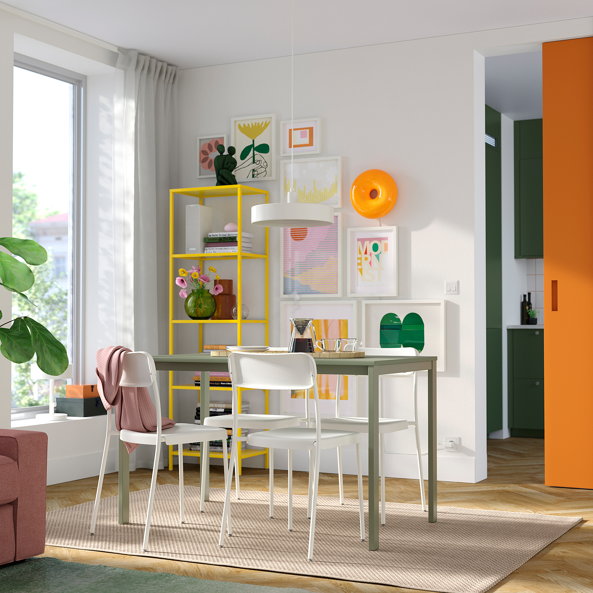 VIHALS/VIHALS table and 4 chairs