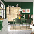 VIHALS/VIHALS table and 4 chairs