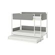 VITVAL bunk bed frame with underbed