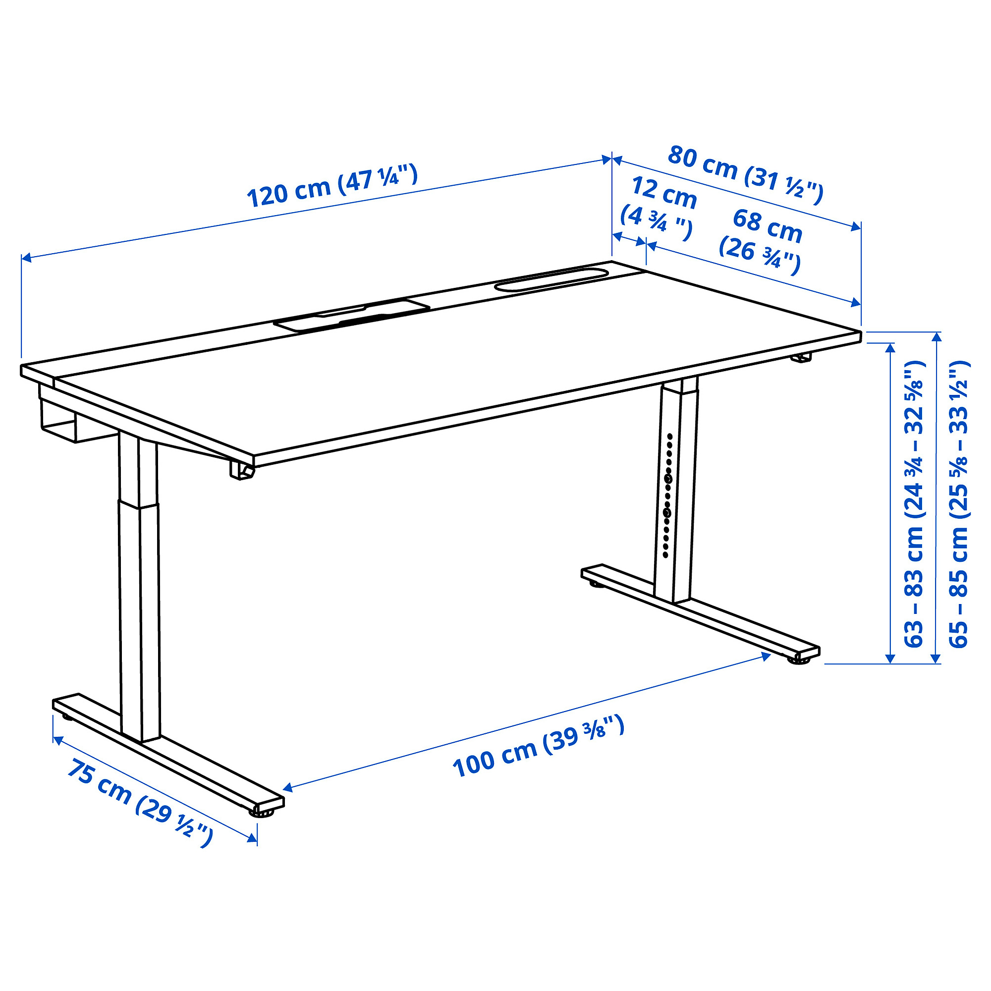 MITTZON desk
