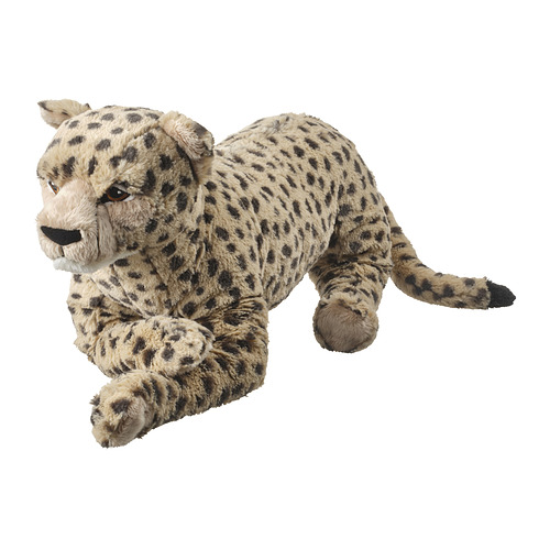 SANDLÖPARE - soft toy, cheetah/beige, 50 cm | IKEA Taiwan Online - PE975006_S4