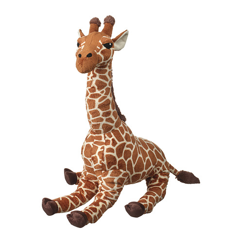 SANDLÖPARE - soft toy, giraffe/brown, 70 cm | IKEA Taiwan Online - PE975010_S4