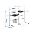 SKYGGFISK dish drainer