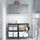 ENHET - 壁面收納櫃組合, 碳黑色/灰色 框架 | IKEA 線上購物 - PE784514_S1