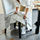SKOGSTA/BERGMUND - table and 6 chairs, acacia/Kolboda beige/dark grey | IKEA Taiwan Online - PH176247_S1