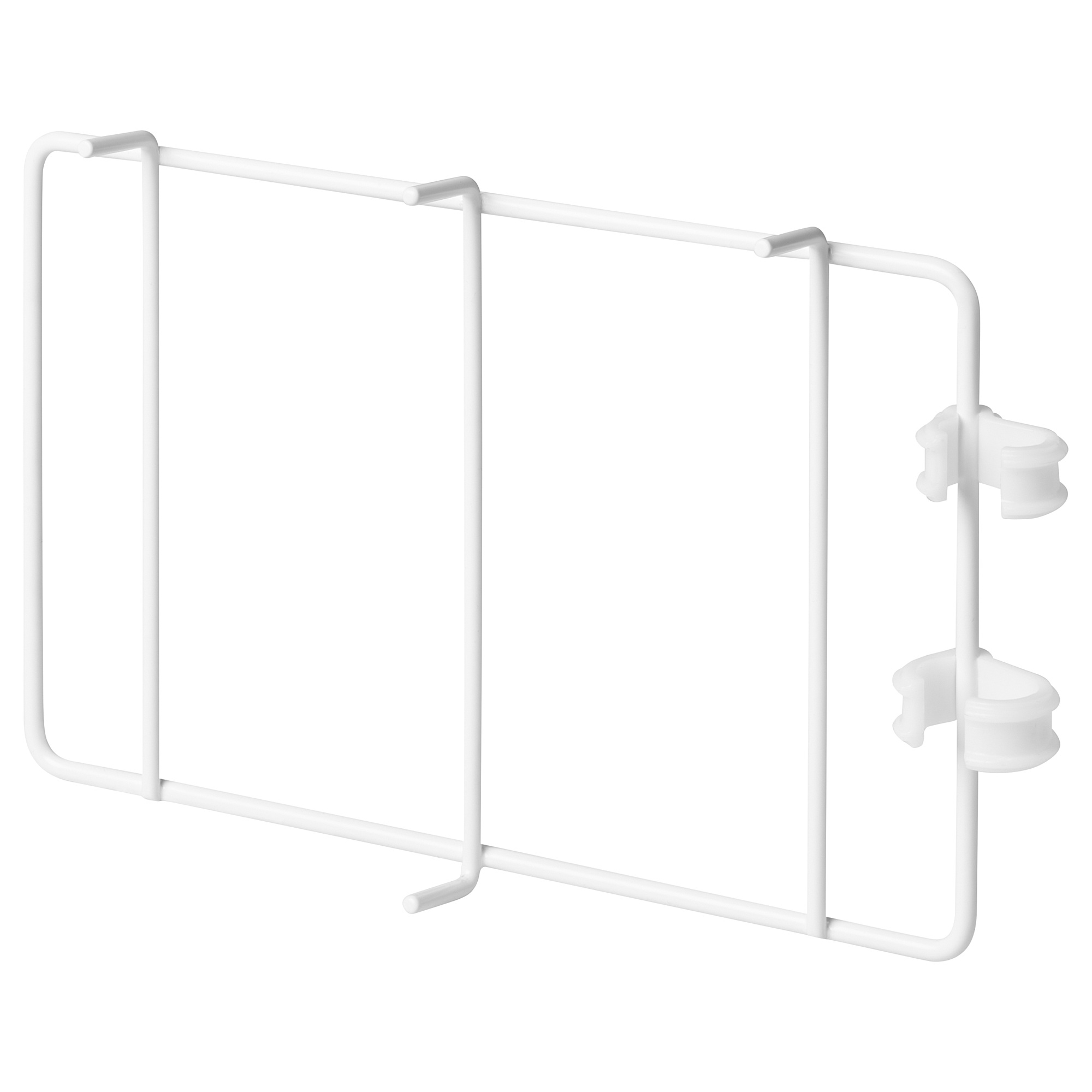 SUNNERSTA clip-on rack with 4 hooks