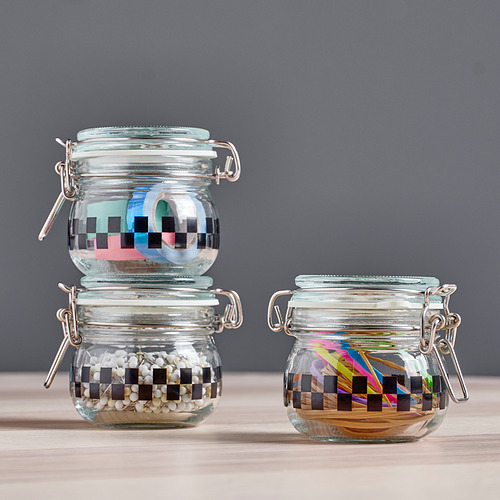 KORKEN jar with lid