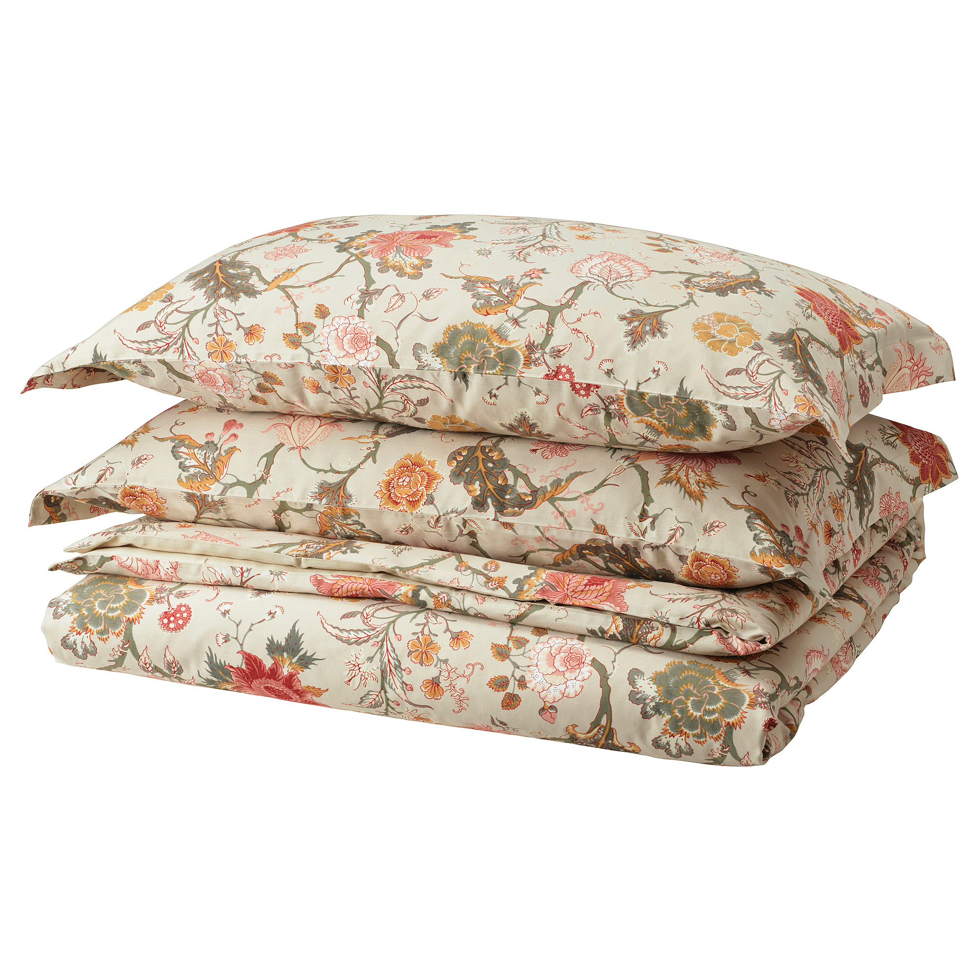 NÄSSELKLOCKA duvet cover and 2 pillowcases