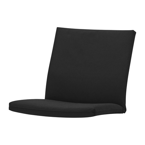 POÄNG - armchair cushion with low back, Vissle black | IKEA Taiwan Online - PE940383_S4