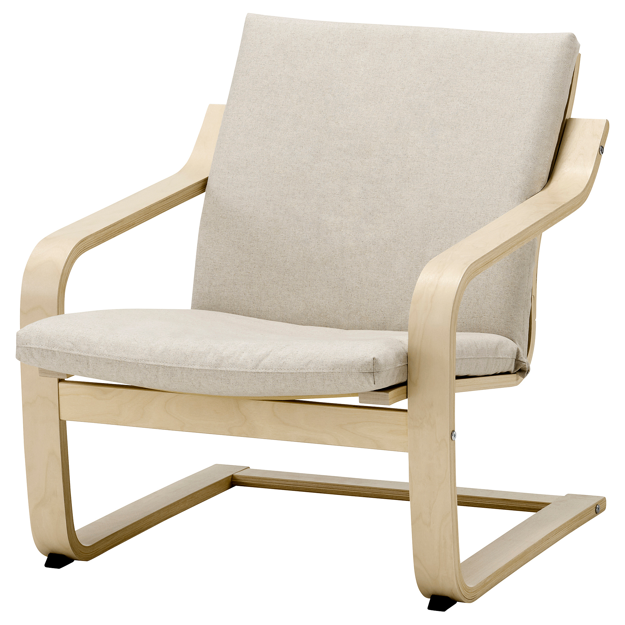 POÄNG armchair cushion with low back