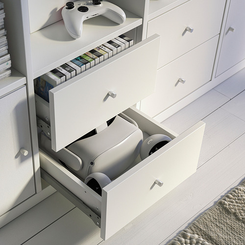 KALLAX shelving unit with underframe