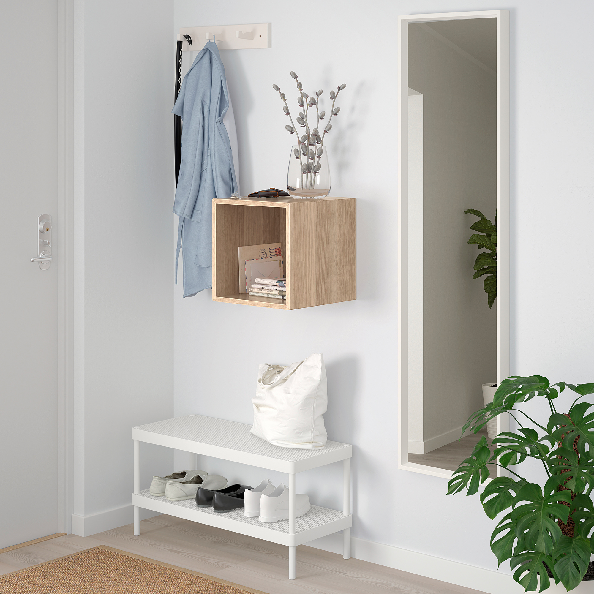 EKET wall-mounted shelving unit