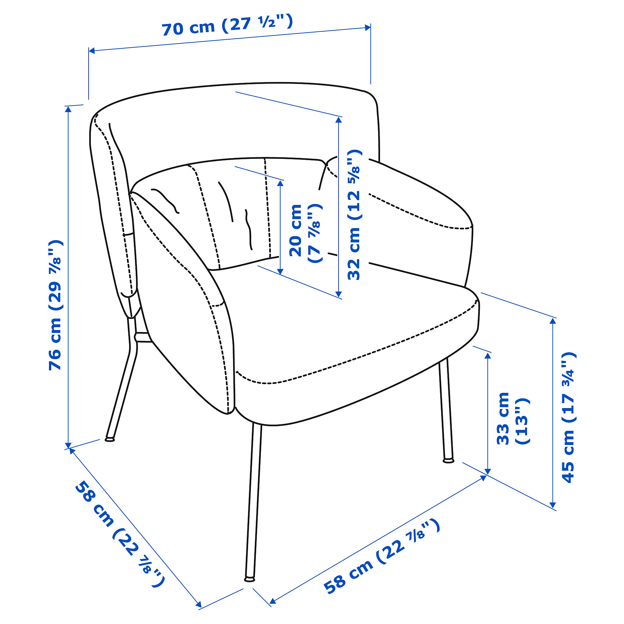 BINGSTA armchair