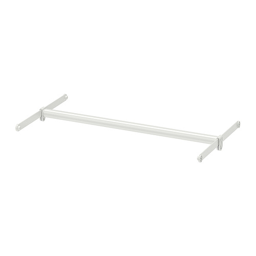 HJÄLPA - clothes rail + 2 suspension rails, adjustable/white | IKEA Taiwan Online - PE829913_S4