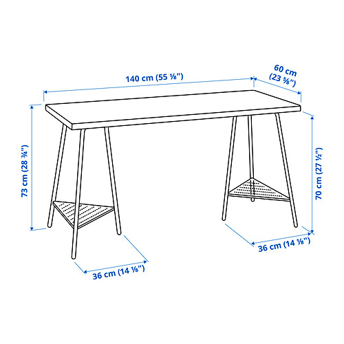 LAGKAPTEN/TILLSLAG - desk | IKEA Taiwan Online - PE829914_S4