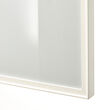 BILLY/HÖGBO bookcase with glass doors