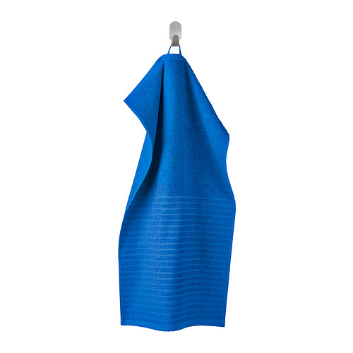 VÅGSJÖN - hand towel, bright blue, 40x70 cm | IKEA Taiwan Online - PE911863_S4