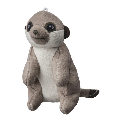 SANDLÖPARE - soft toy, meerkat/mini beige, 8 cm | IKEA Taiwan Online - PE975040_S4