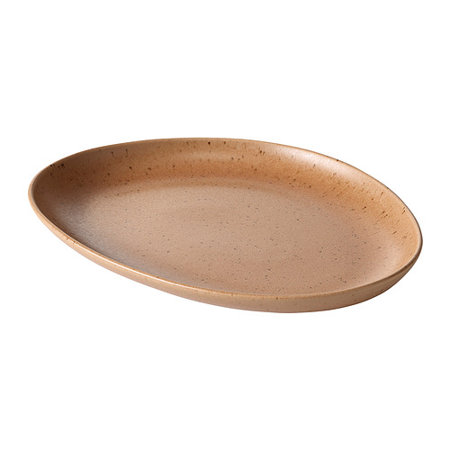 GRÅRÄV - serving plate, medium brown, 30 cm | IKEA Taiwan Online - E1011244_S4