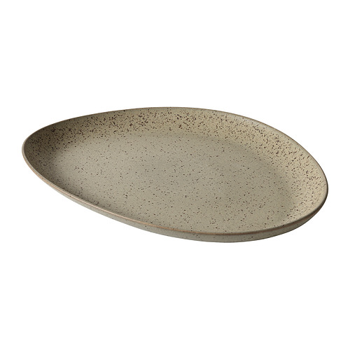 GRÅRÄV - serving plate, green-grey, 38 cm | IKEA Taiwan Online - E1011247_S4