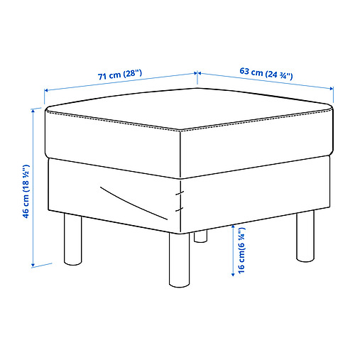 SALTSJÖBADEN footstool