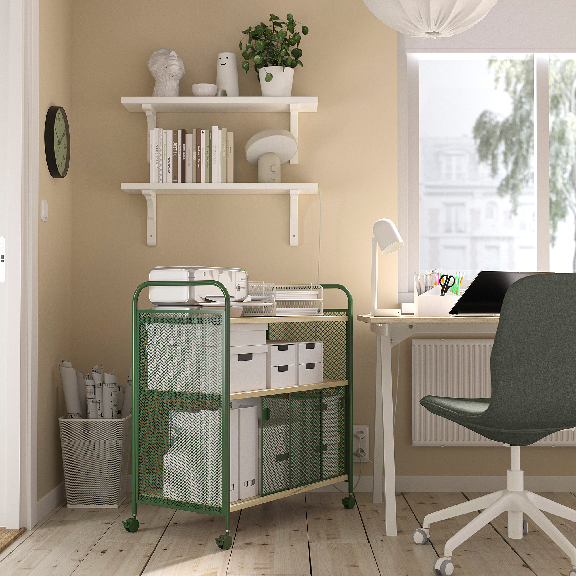 NÅLMAKARE cabinet on castors