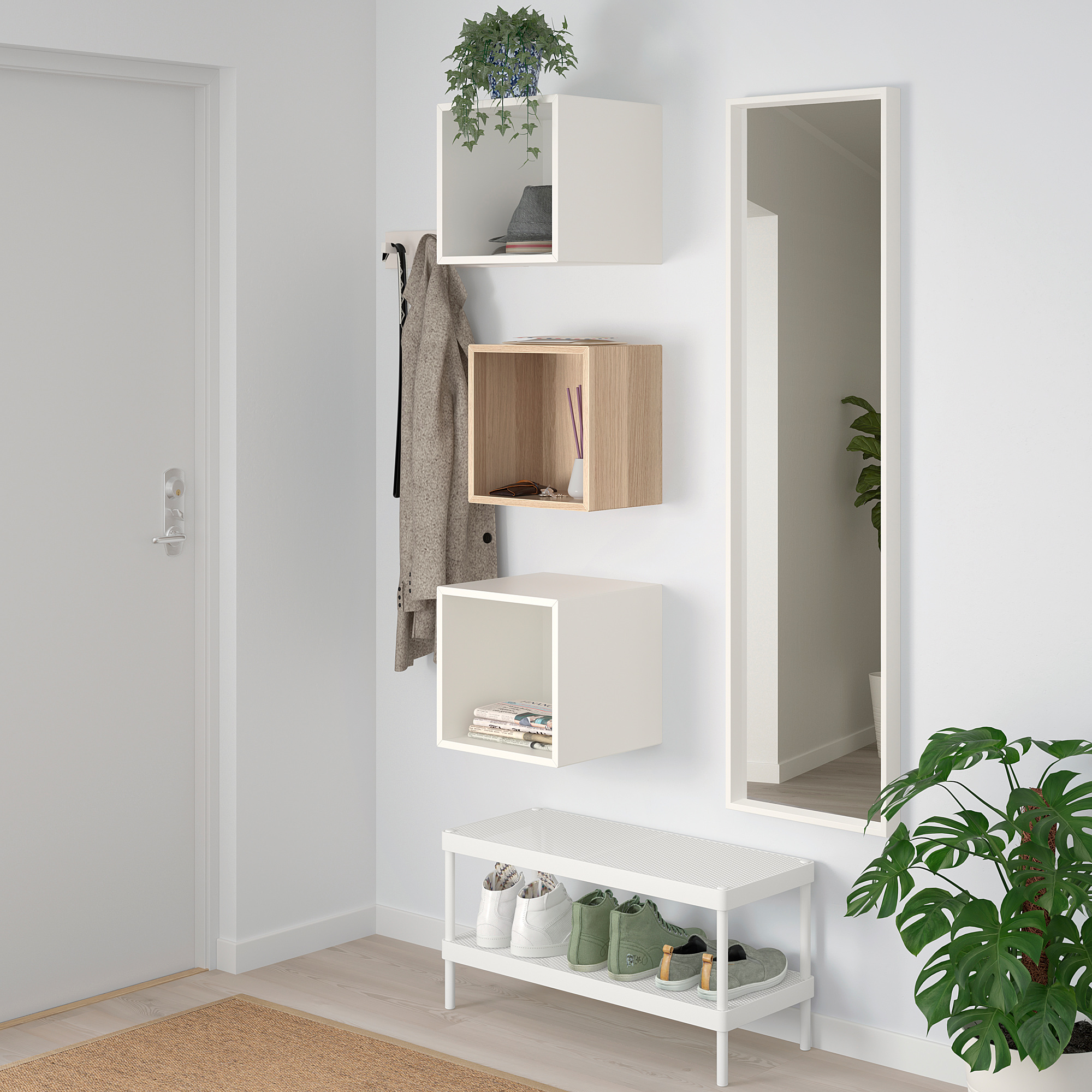 EKET wall-mounted cabinet combination