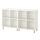 EKET - cabinet combination with legs, white/wood | IKEA Taiwan Online - PE784648_S1