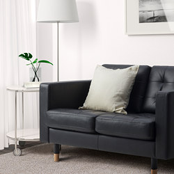 LANDSKRONA - compact 2-seat sofa, Grann/Bomstad black/metal | IKEA Taiwan Online - PE828743_S3