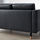 LANDSKRONA - compact 2-seat sofa, Grann/Bomstad black/wood | IKEA Taiwan Online - PE829971_S1