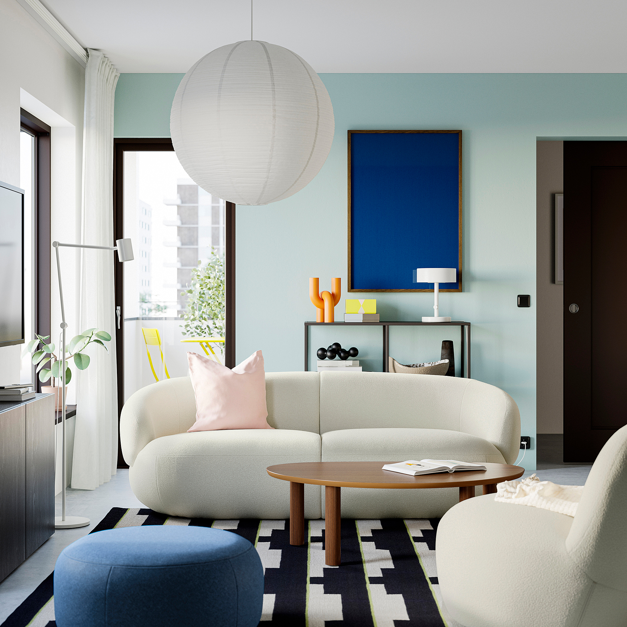 LILLESÄTER 三人座沙發