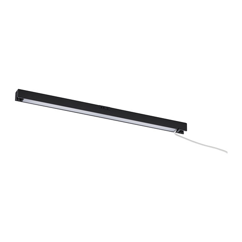 SKYDRAG - LED檯面/衣櫃燈附感應器, 可調光 碳黑色, 60 公分 | IKEA 線上購物 - PE772854_S4