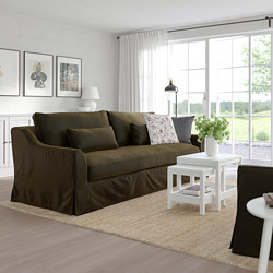 FÄRLÖV - 3-seat sofa, Flodafors white | IKEA Taiwan Online - PE619080_S3
