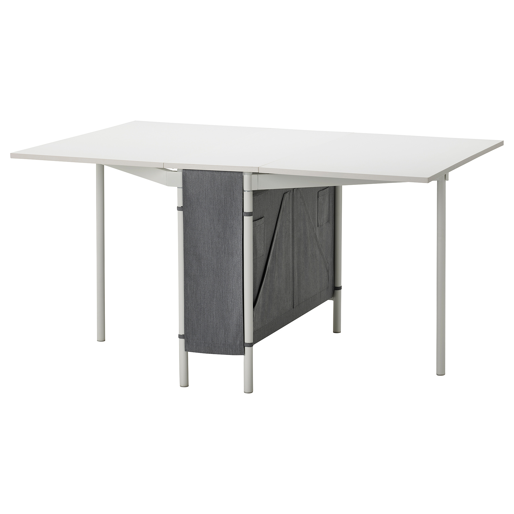 KALLHÄLL gateleg table with storage