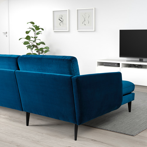 SMEDSTORP - sofa with chaise | IKEA Taiwan Online - PE830043_S4