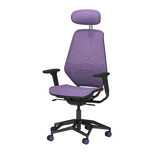 STYRSPEL - gaming chair, purple/black | IKEA Taiwan Online - PE872047_S4