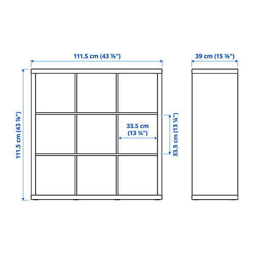 KALLAX shelving unit