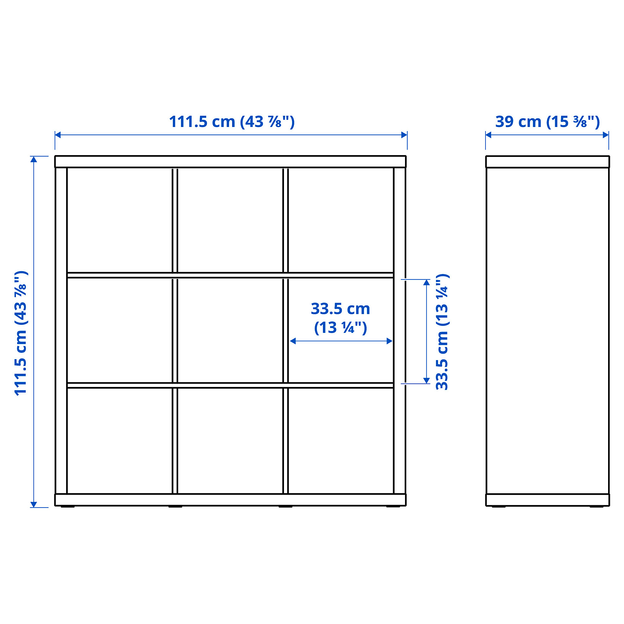 KALLAX shelving unit