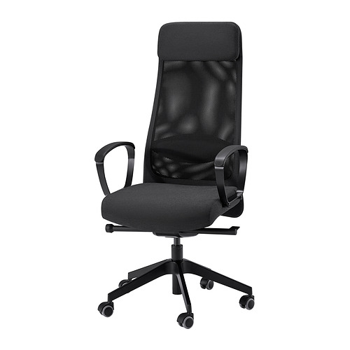 MARKUS - office chair, Vissle dark grey, Small | IKEA Taiwan Online - PE975232_S4