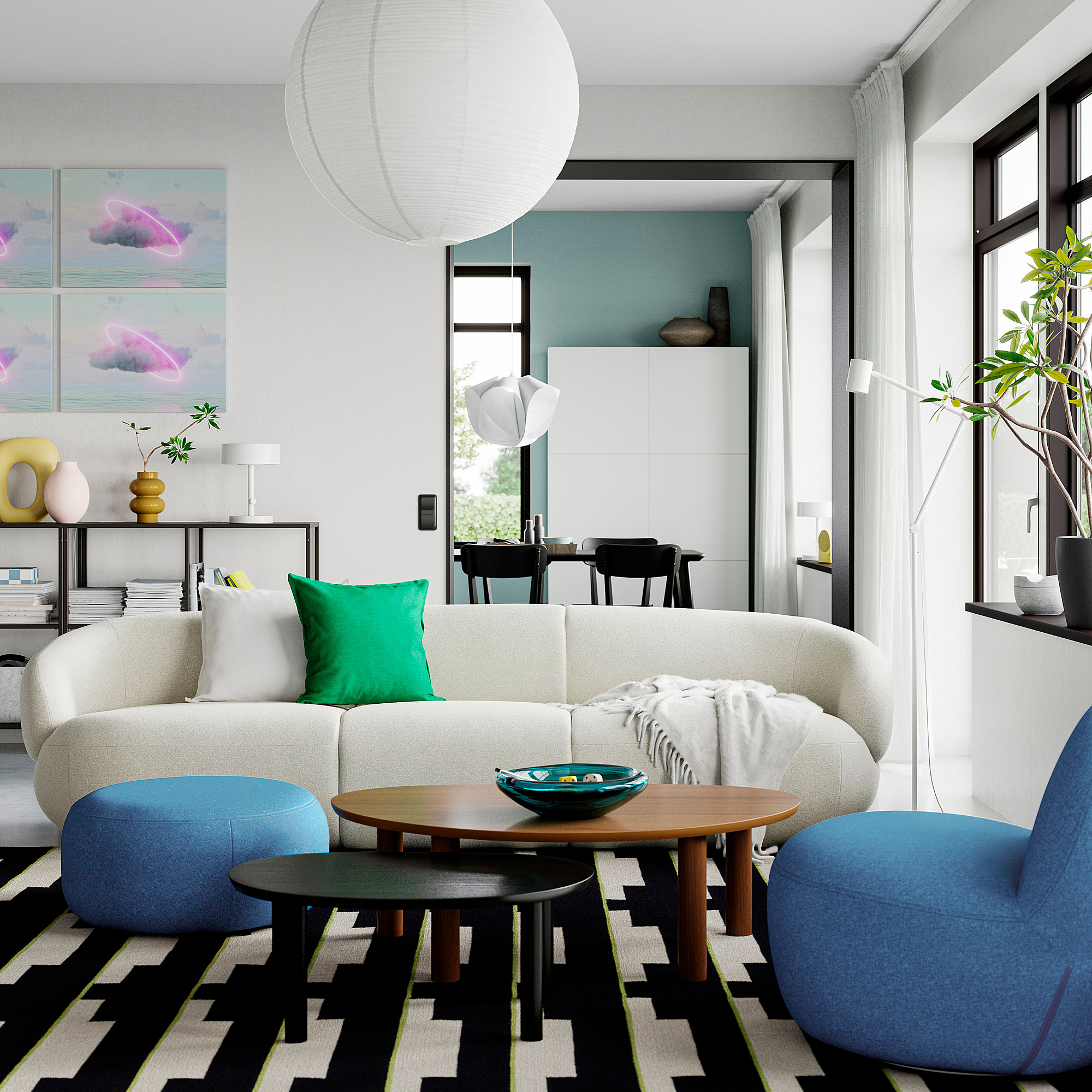 ÖRTRÄSK coffee table